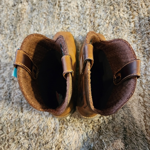 Red Wing Nubuck Rio Flex Leather Western Steel Toe Waterproof Work Boots. EUC. - Picture 12 of 13